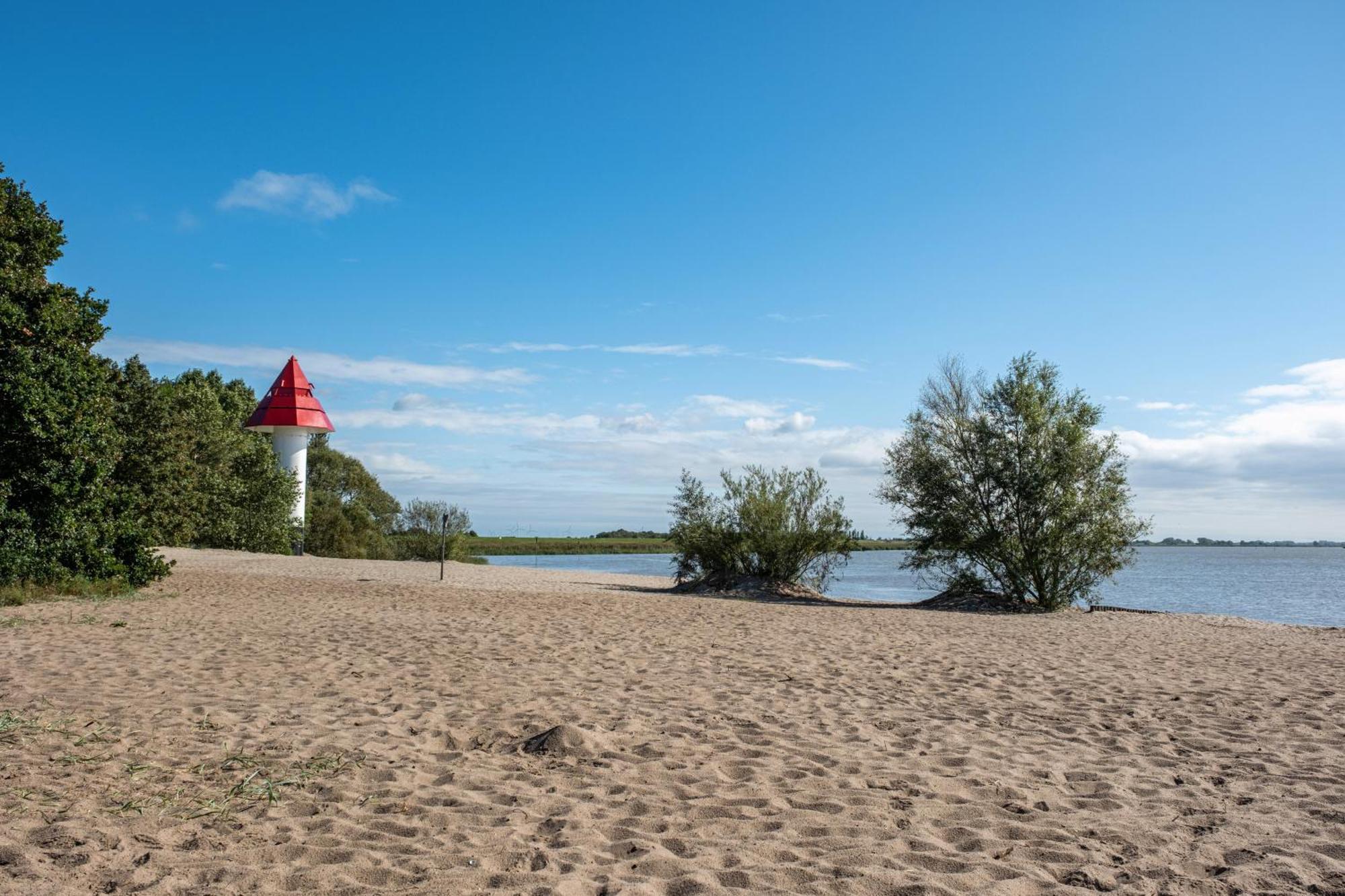 Ferienwohnung Flut Am Weserstrand Sandstedt Екстериор снимка